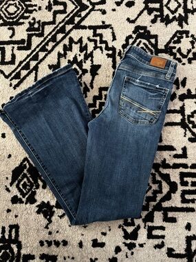 BKE Kids Dark Blue Bootcut Jeans